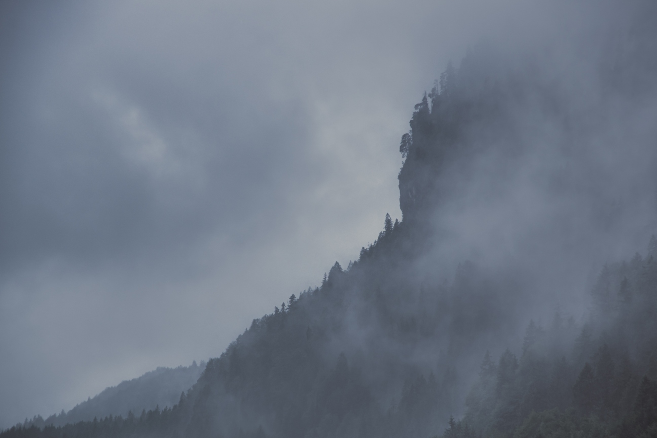 Misty Mountainside